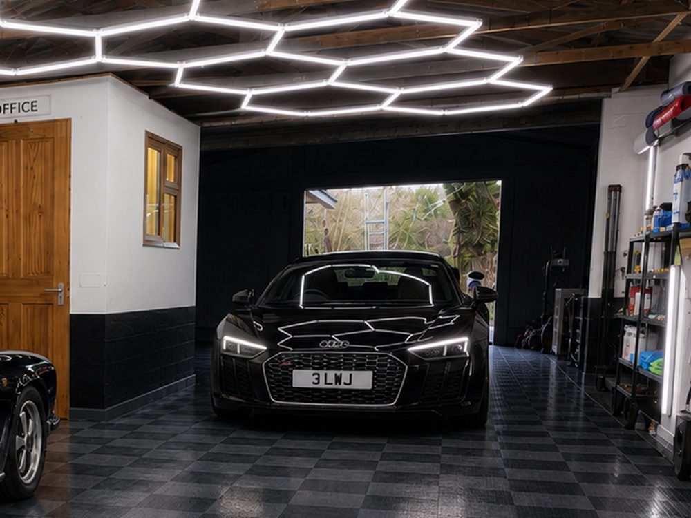 Audi R8 in the Essex PPF workshop